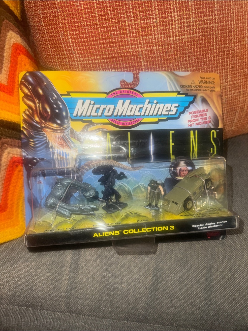 1996 Galoob Micro Machines Aliens Collection 3 SEALED/UNPUNCHED Crisp Bubble